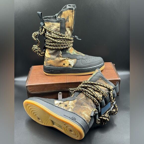 Realtree x Nike SF Air Force1 Hi 'Black Camo' - Picture 12 of 12